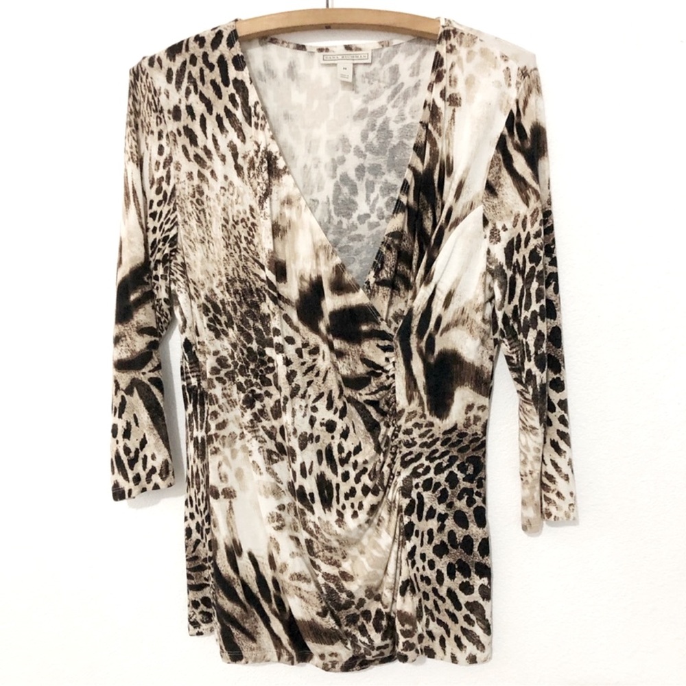 Dana Buchman wrap top